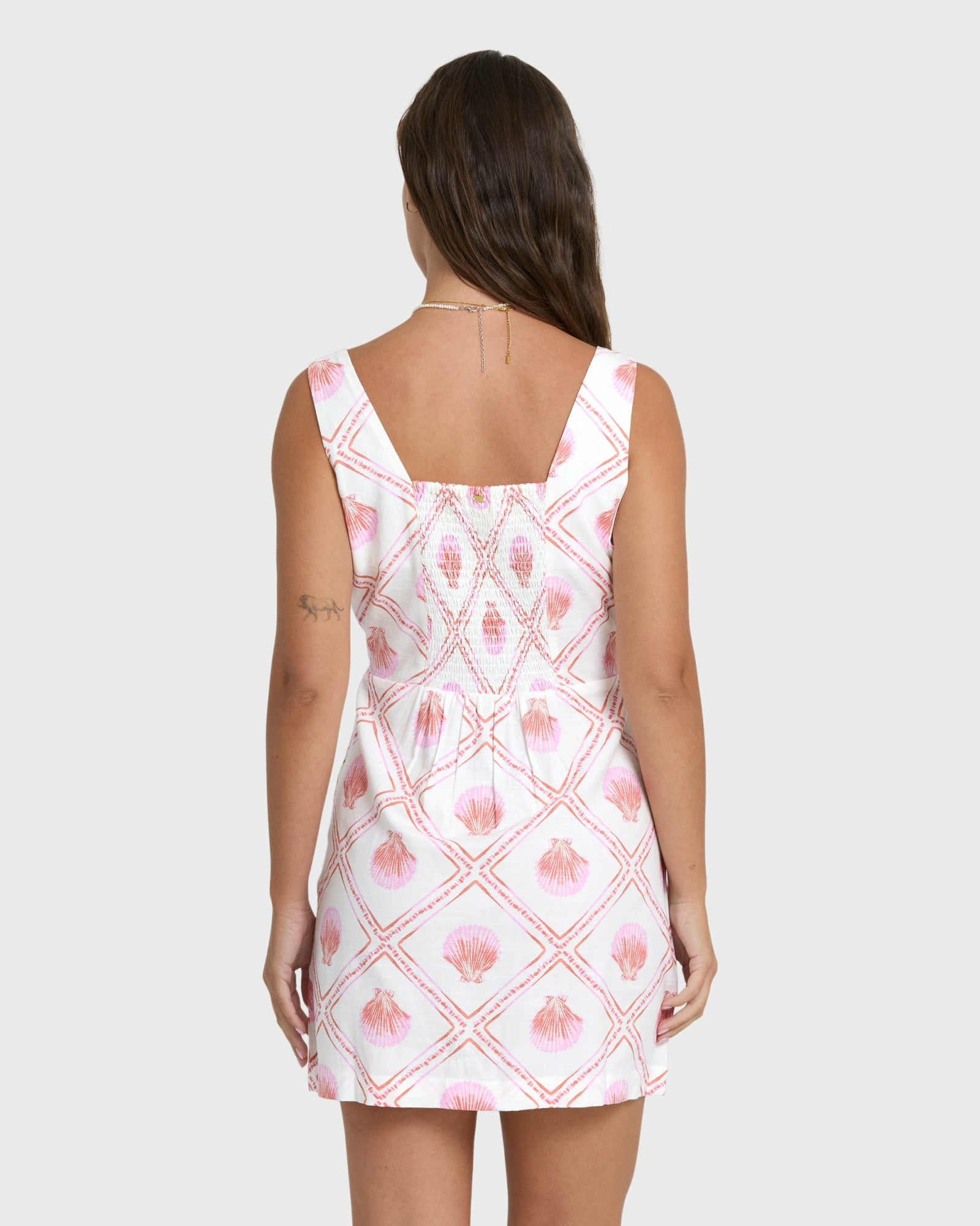 Billabong Women's Sunlit Sky Mini Dress - Salt Crystal