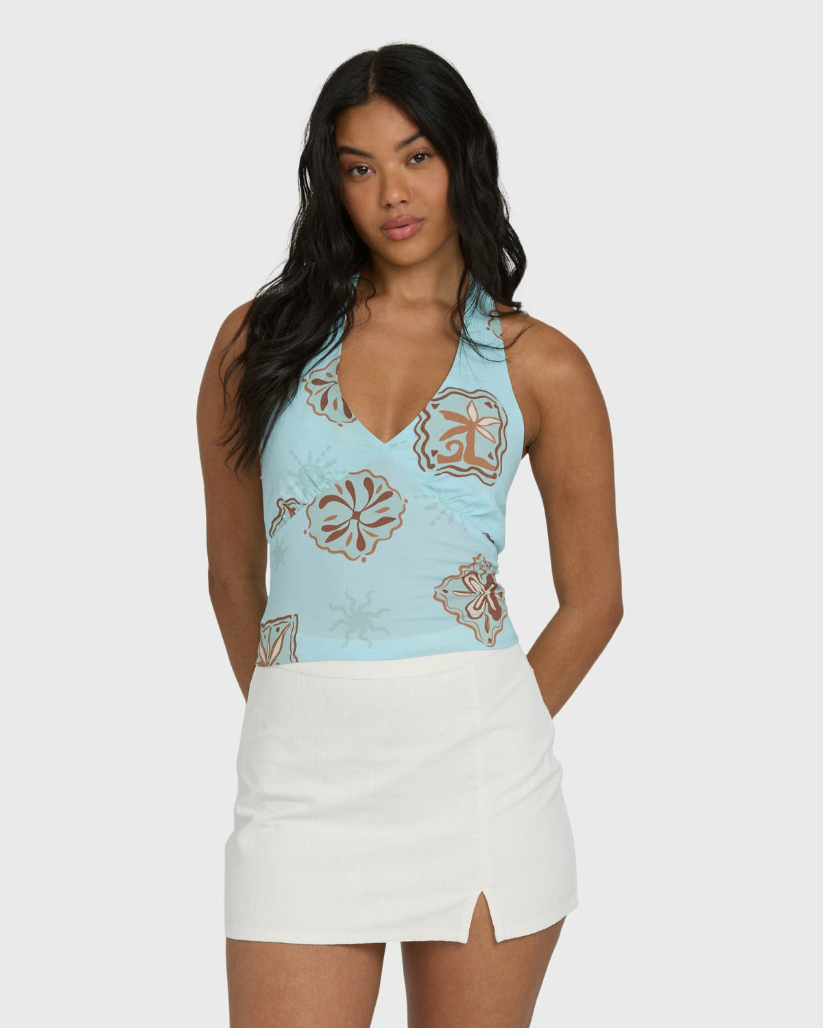 Billabong Women's Sunny Sometimes Tank Top - Clearwater