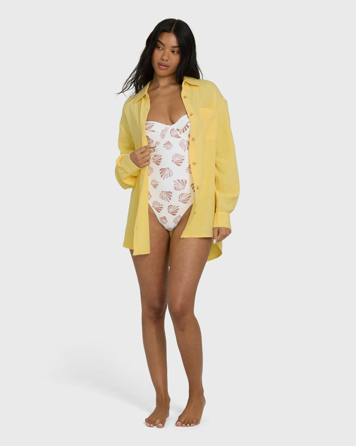 Billabong Women's|Men's Wanderer Long Sleeve Woven Top - Sundress