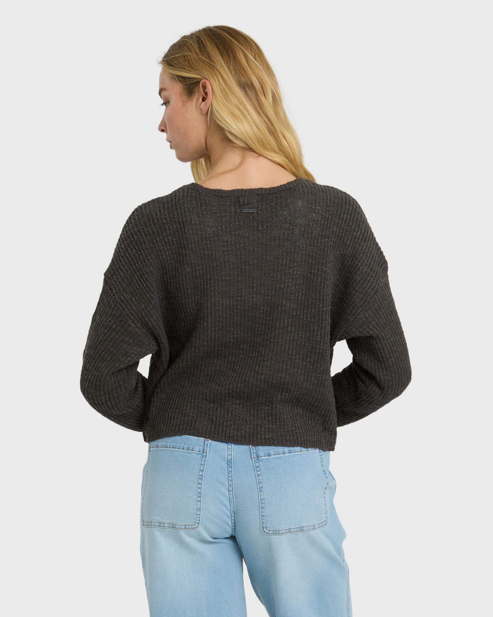 Billabong Women's Daze Time Sweater - Black Sands