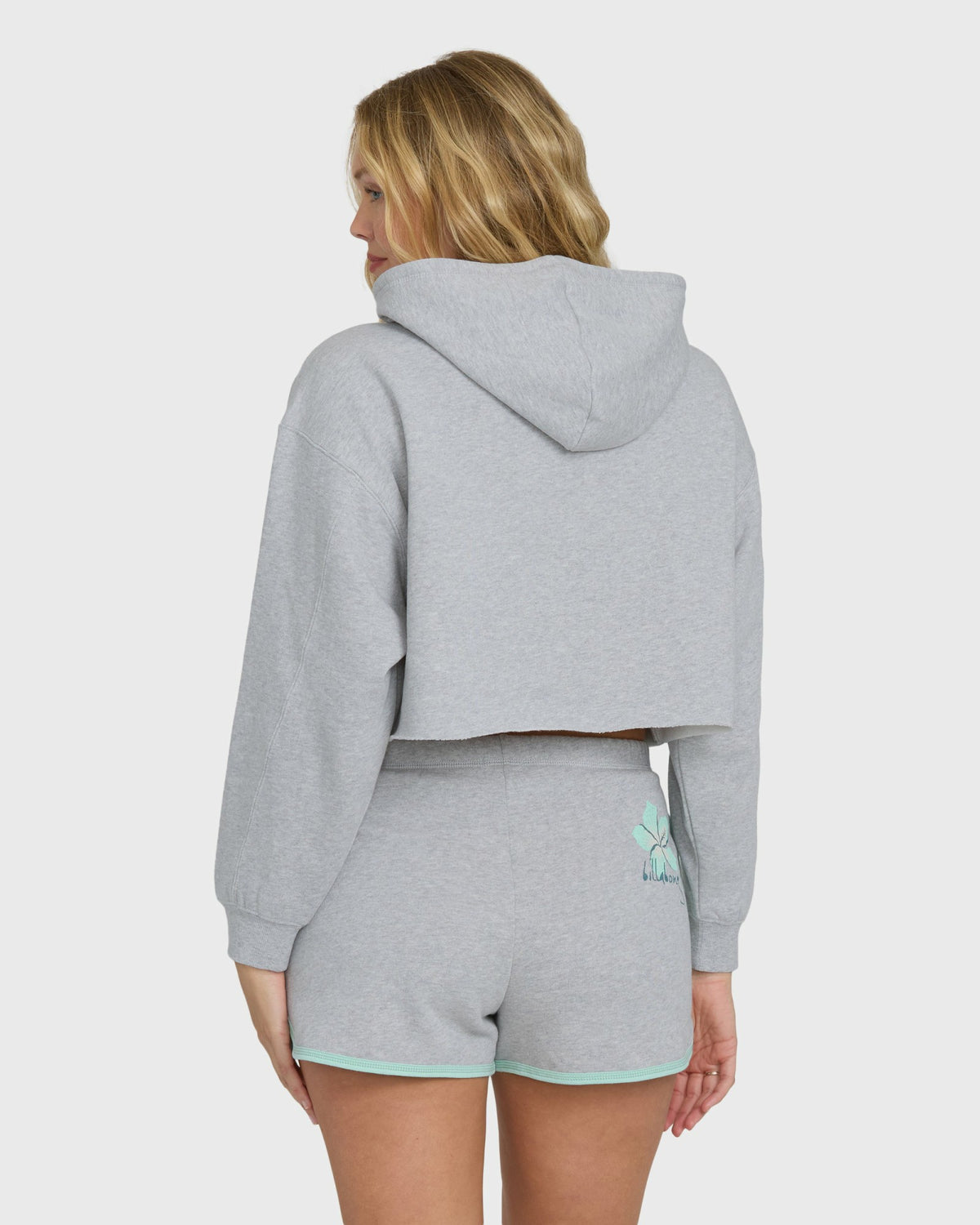 Billabong Women's Palmer Fleece Shorts - Heather Gray
