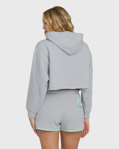 Billabong Women's Palmer Fleece Shorts - Heather Gray