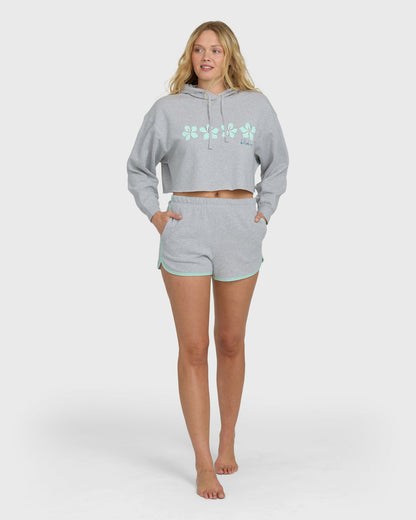 Billabong Women's Palmer Fleece Shorts - Heather Gray