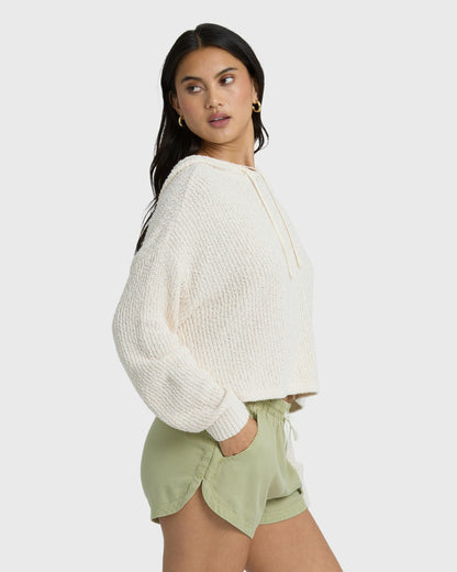 Billabong Women's Road Trippin Elastic Waist Shorts - Avocado
