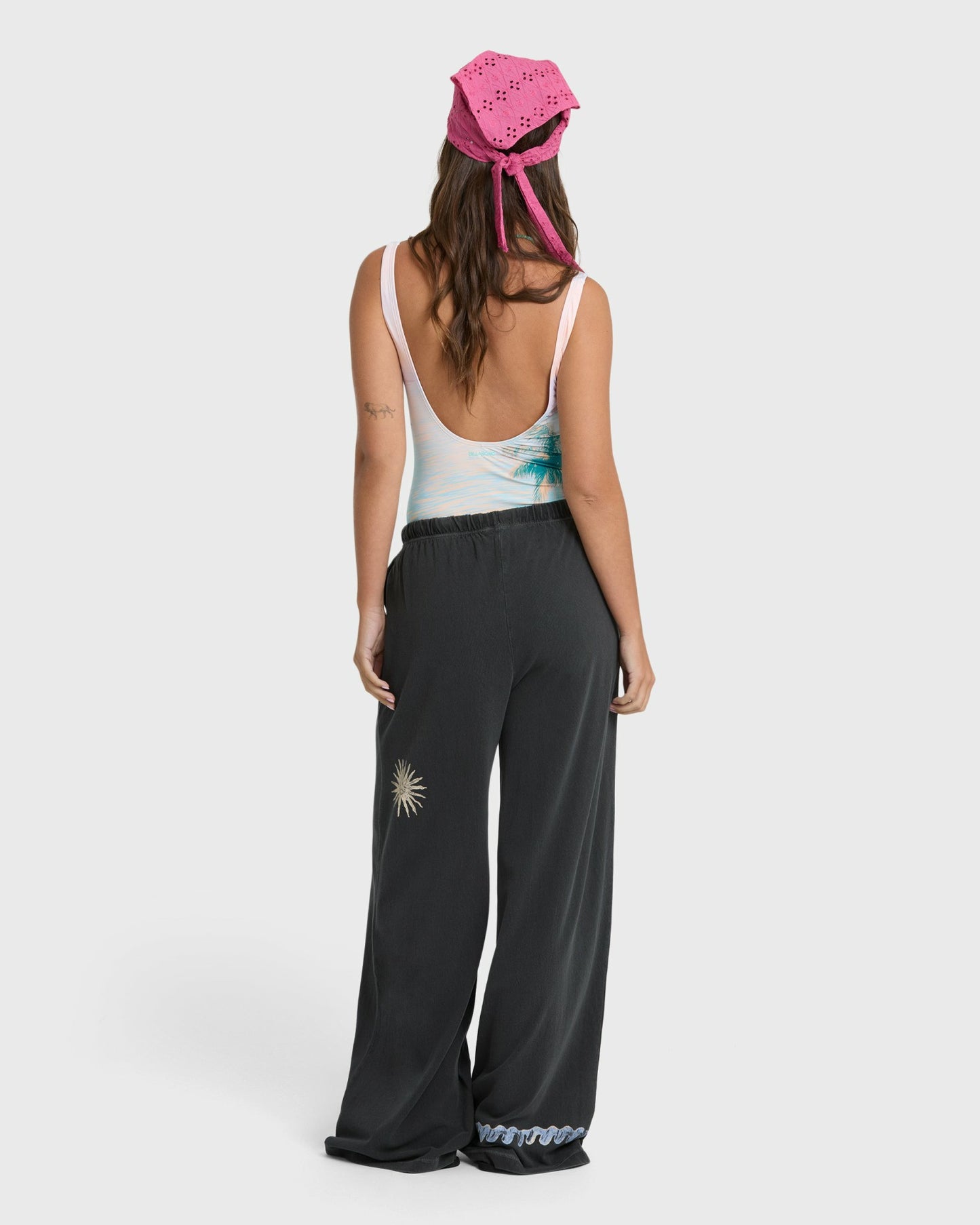 Billabong Women's Paradise 73 Knit Pants - Black Sands