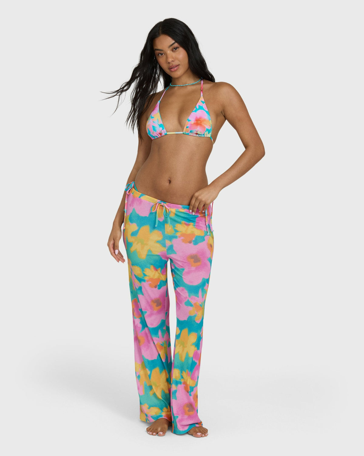 Billabong Women's Lookin Fresh Cover-Up Pants - Ocean Spray