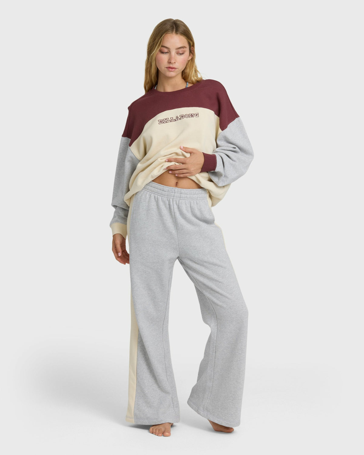 Billabong Women's Get It Sweatpants - Heather Grey