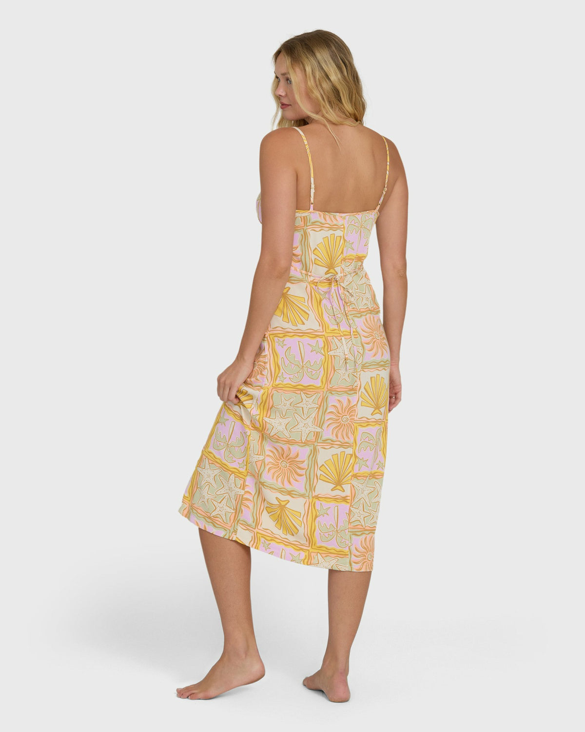 Billabong Women's Summer Babe Midi Dress - Sweet Lilac