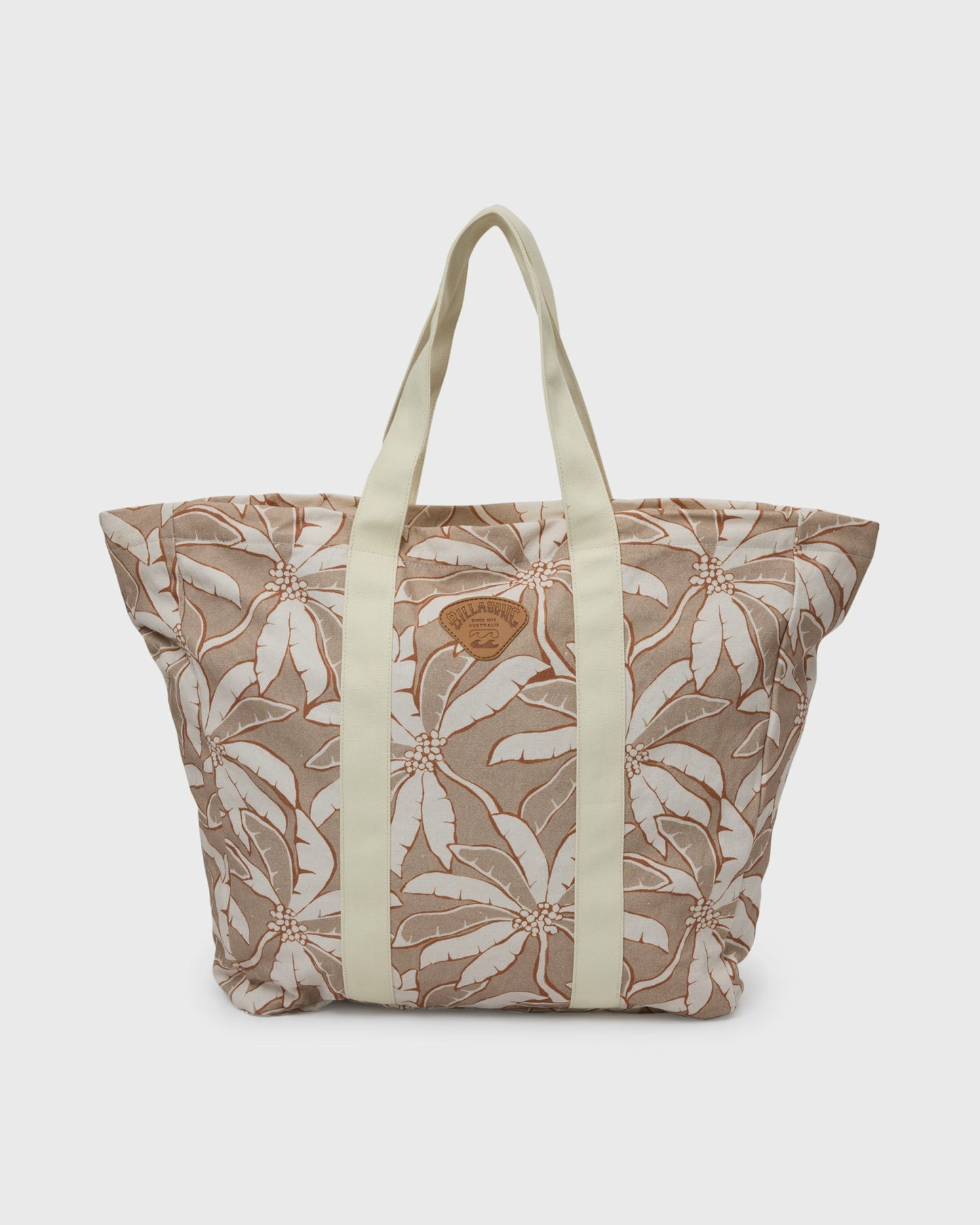 Billabong Women's Poppins Playa Zip Top Tote - Stone