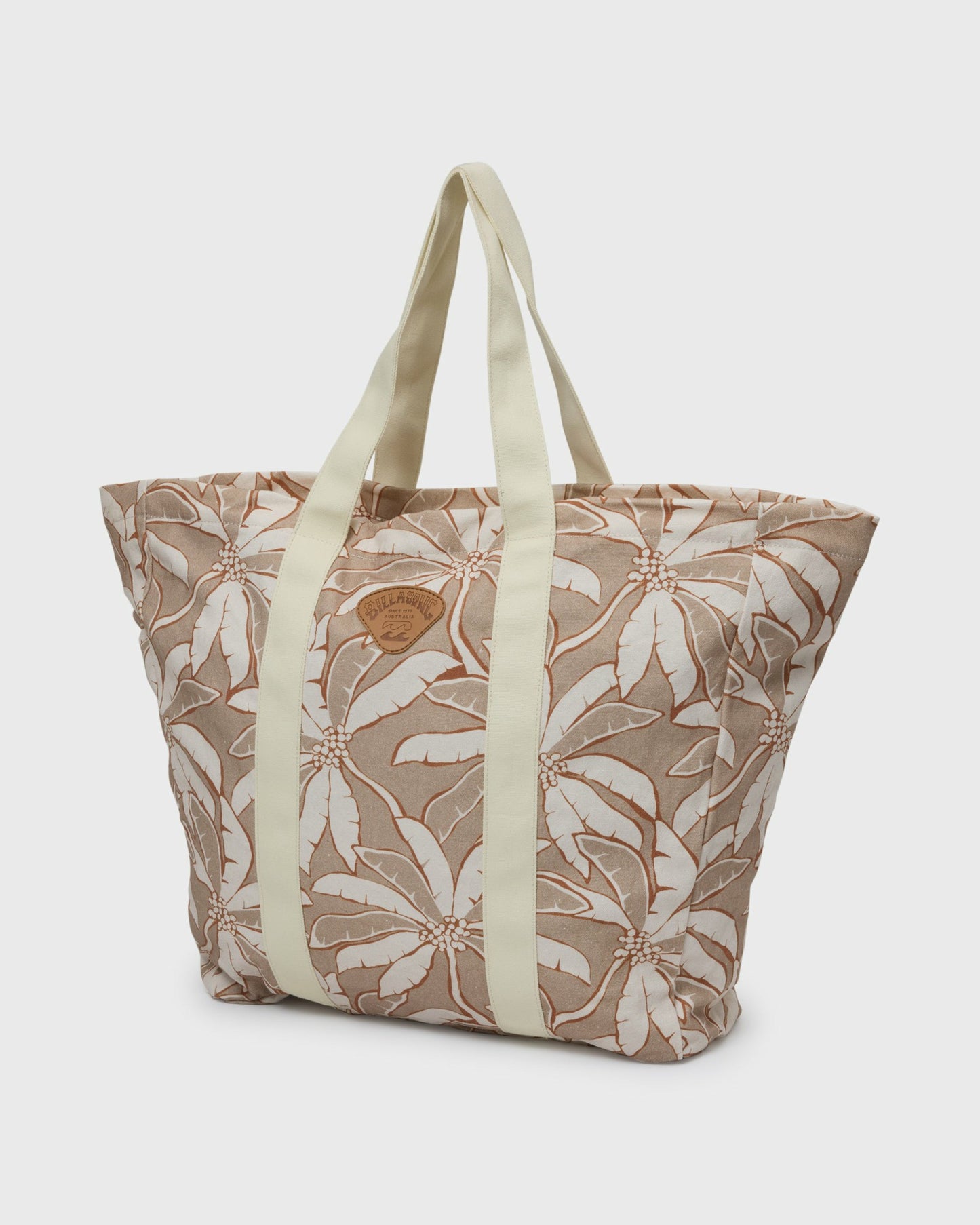 Billabong Women's Poppins Playa Zip Top Tote - Stone