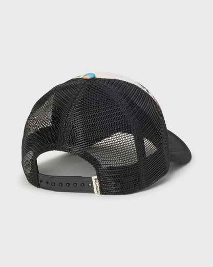 Billabong Women's Heritage Mashup Trucker Hat - Ocean Spray