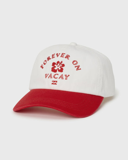 Billabong Women's Dad Cap Hat - Fiesta Red