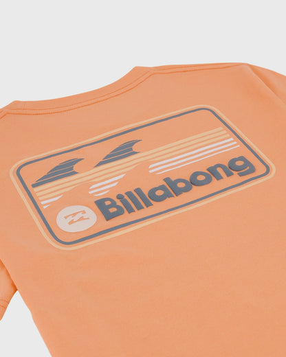 Billabong Women's Little Boys Runner Short Sleeve T-Shirt