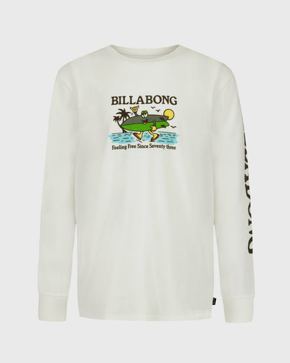 Billabong Women's Little Boys Twinny Long Sleeve T-Shirt