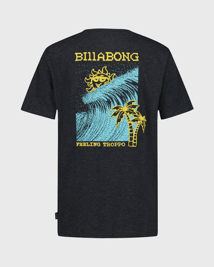 Billabong Women's Little Boys Peak Short Sleeve T-Shirt