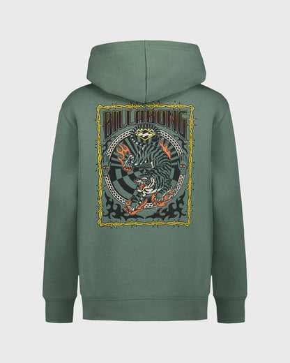 Billabong Women's Boys Inferno Tiger Hoodie