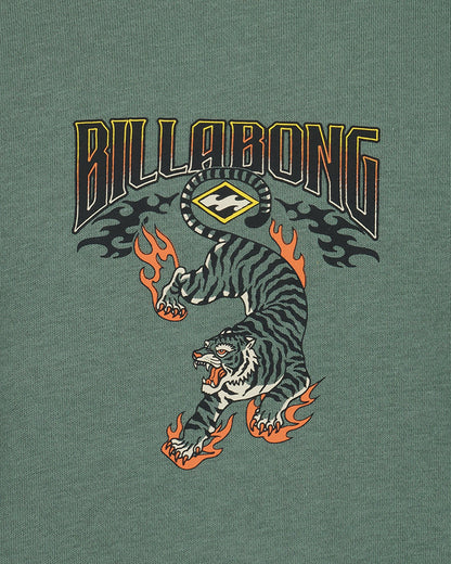 Billabong Women's Boys Inferno Tiger Hoodie