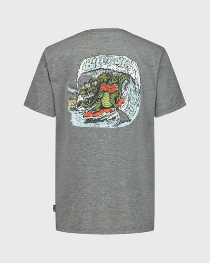 Billabong Women's Little Boys Gator Wave Short Sleeve T-Shirt