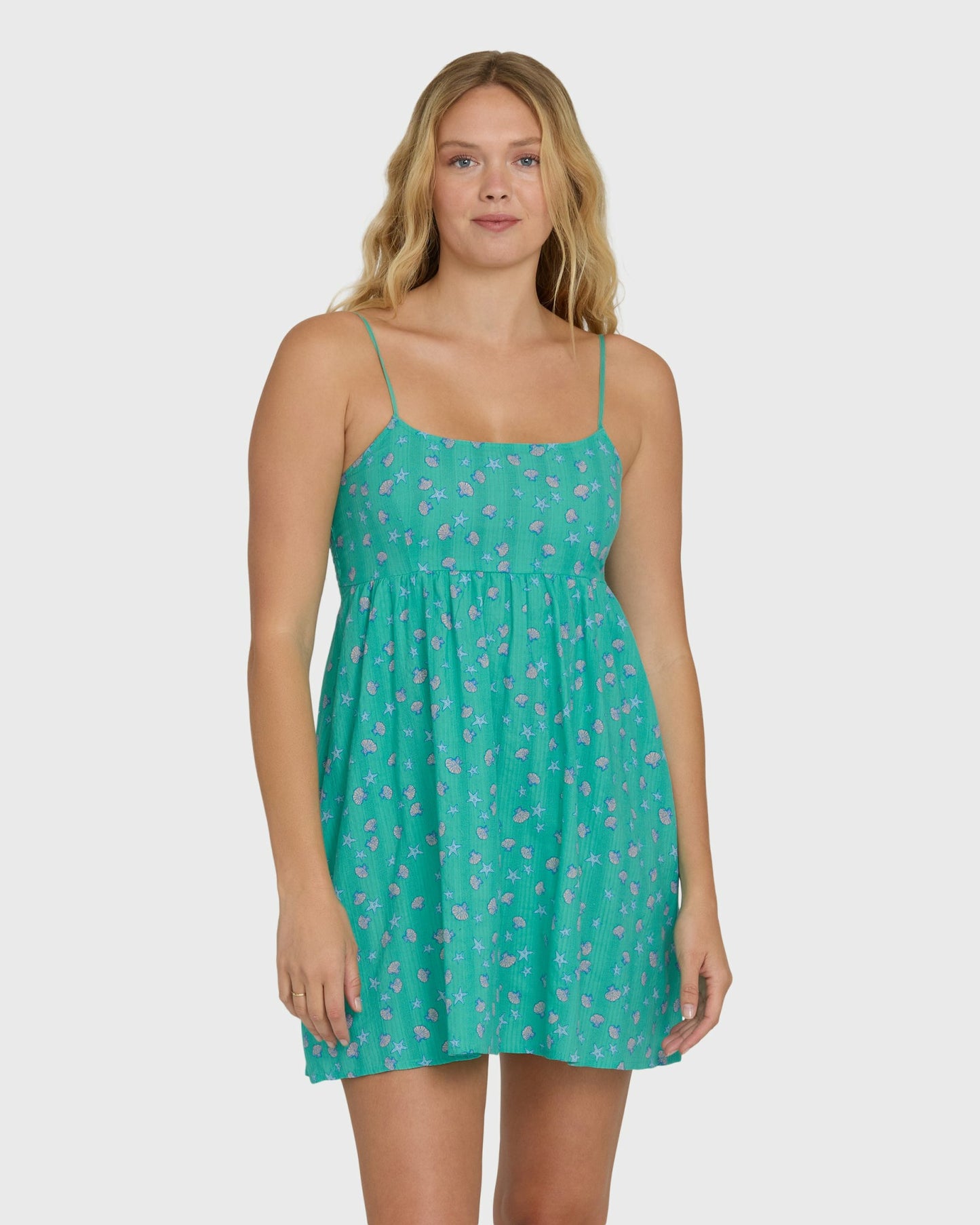 Billabong Women's Island Heat Mini Cover-Up - Green Tropics