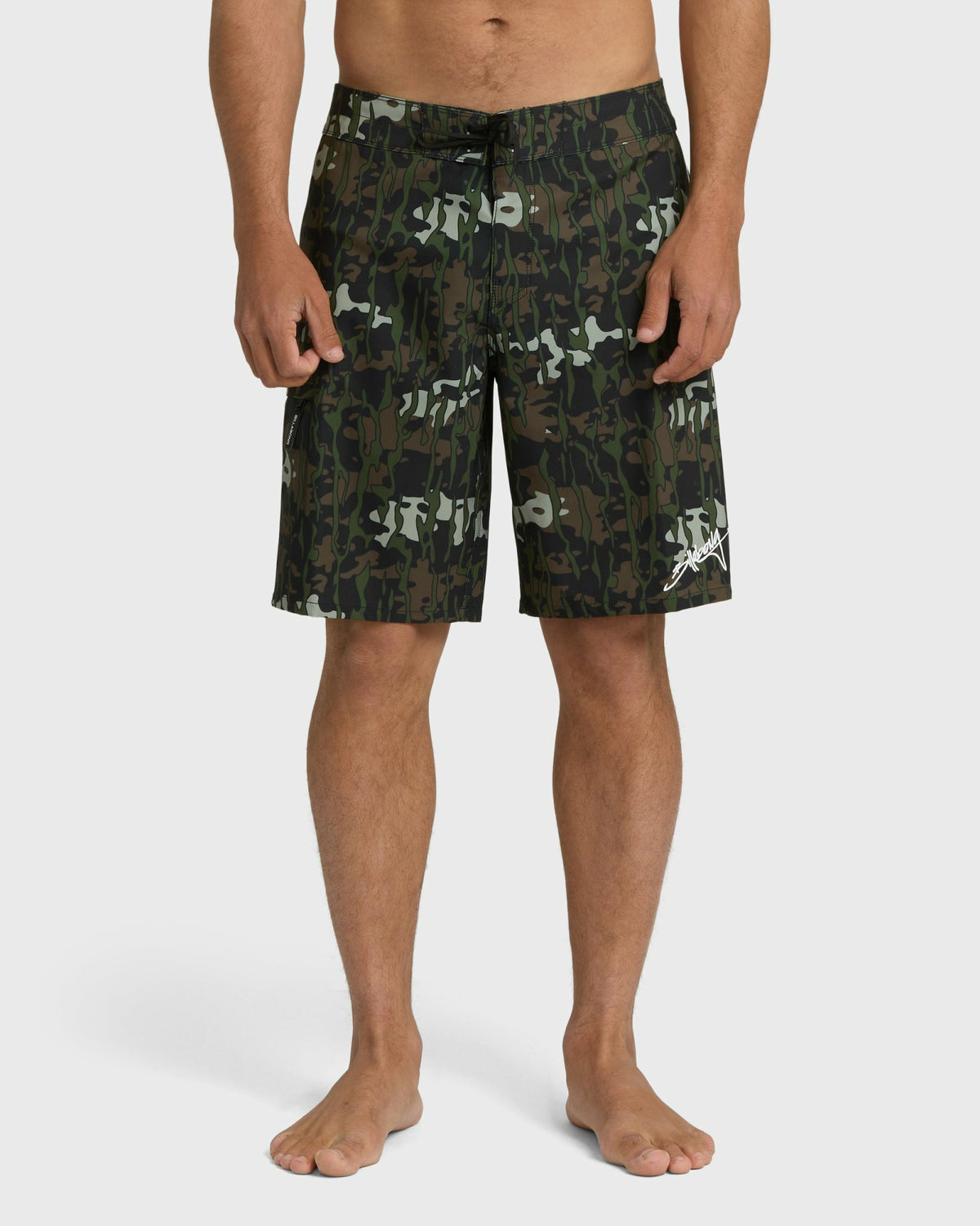 Billabong Men's Piped Pro 19\" Boardshorts - Camo - Camo