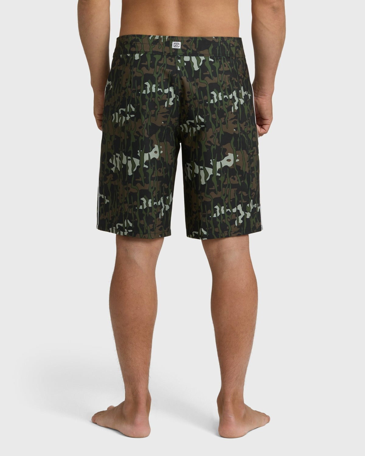 Billabong Men's Piped Pro 19\" Boardshorts - Camo - Camo