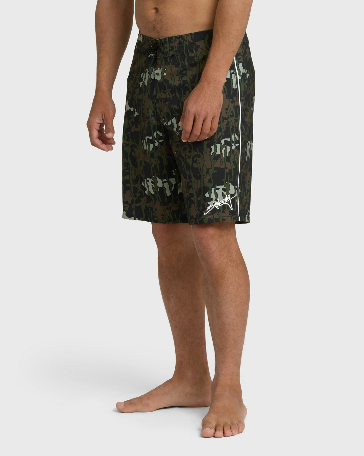 Billabong Men's Piped Pro 19\" Boardshorts - Camo - Camo