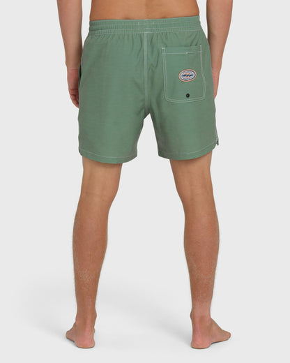 Billabong Men's Every Other Day Wave Washed Layback 16\" Trunks - Sea Spray