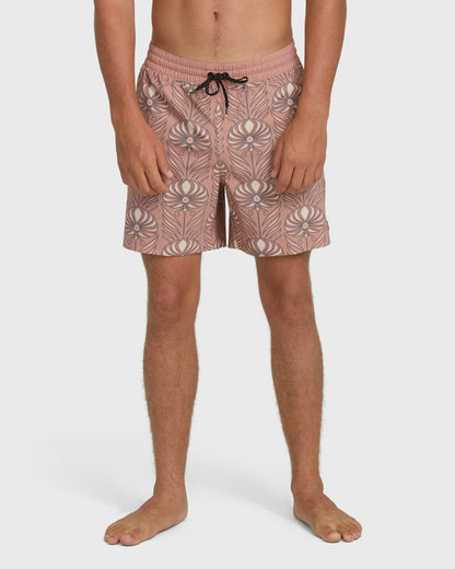 Billabong Men's Good Times Layback 16\" Trunks - Ash Rose