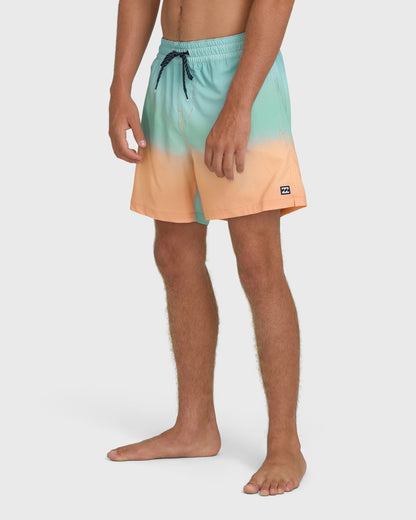 Billabong Men's Lineup Laybacks 16\" Trunks - Peach