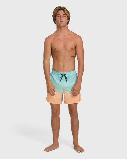 Billabong Men's Lineup Laybacks 16\" Trunks - Peach