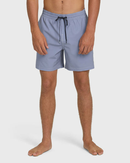 Billabong Men's Every Other Day Wave Washed Layback 16\" Trunks - Blue Horizon