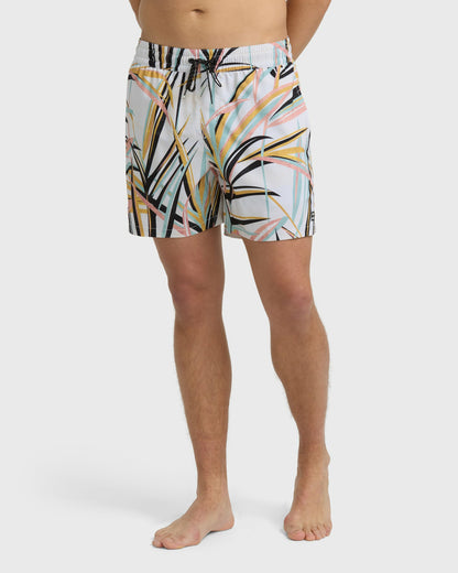 Billabong Men's Lineup Laybacks 16\" Trunks - Fog