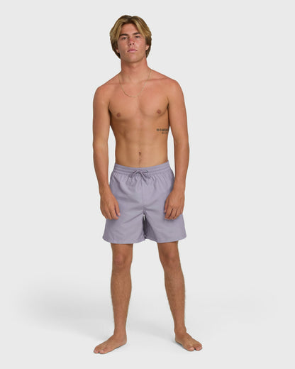 Billabong Men's All Day Laybacks 16\" Trunks - Purple Ash
