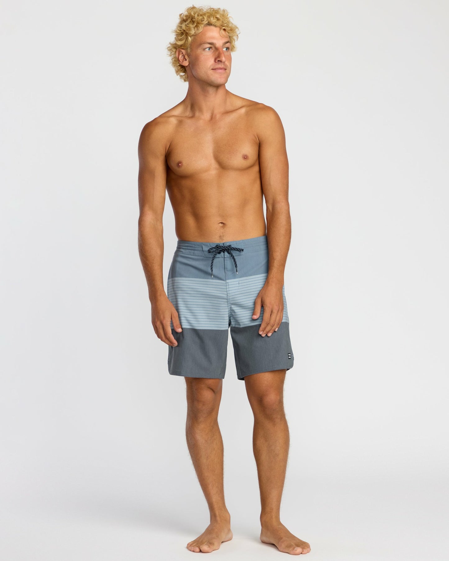 Billabong Men's 73 Lo Tide 18\" Boardshorts - Steel Blue