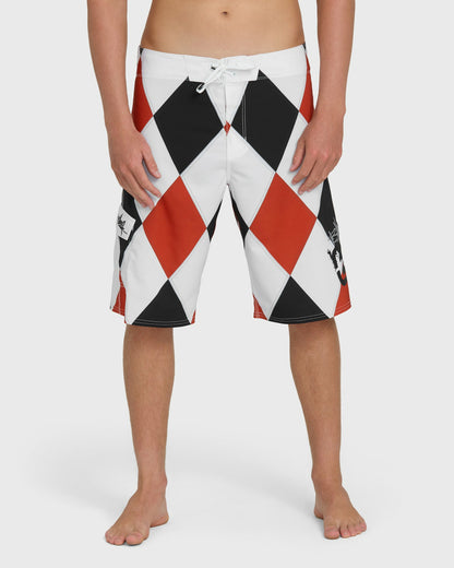 Billabong Men's A.I. Diamonds Pro Boardshorts - True Red