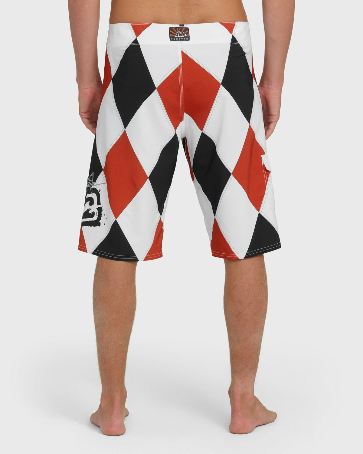 Billabong Men's A.I. Diamonds Pro Boardshorts - True Red