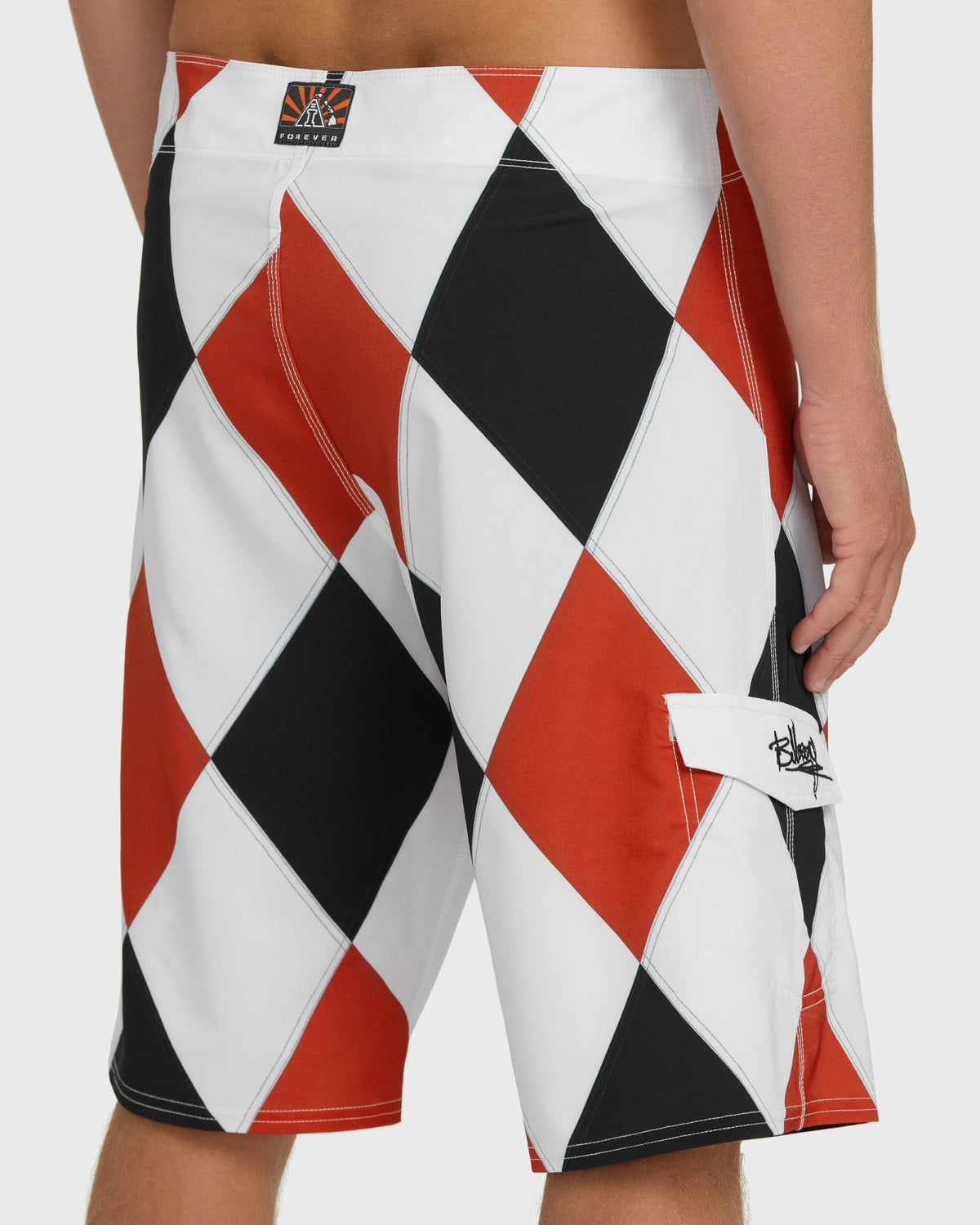 Billabong Men's A.I. Diamonds Pro Boardshorts - True Red