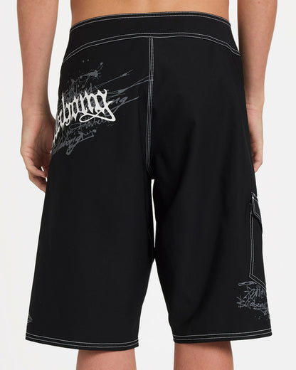 Billabong Men's Immortal Pro 22\" Boardshorts - Black