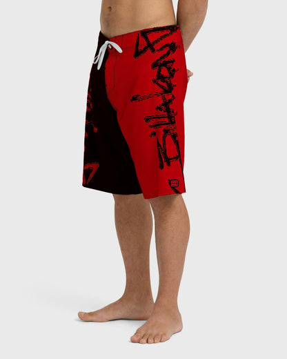 Billabong Men's Inverted Pro 22\" Boardshorts - Red