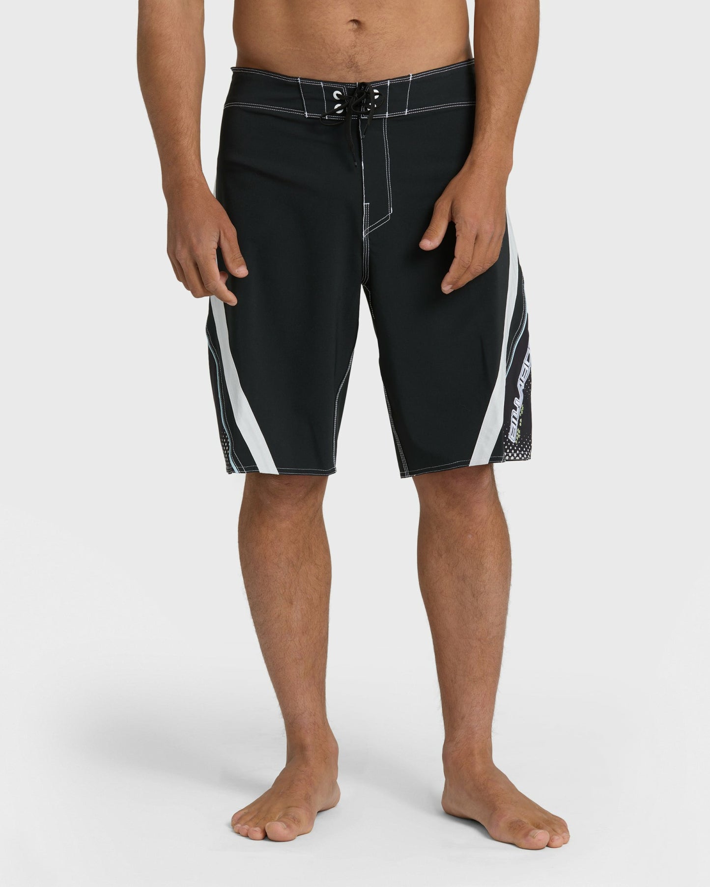 Billabong Men's Fluid 2k Pro 21\" Boardshorts - Black\/White - Black