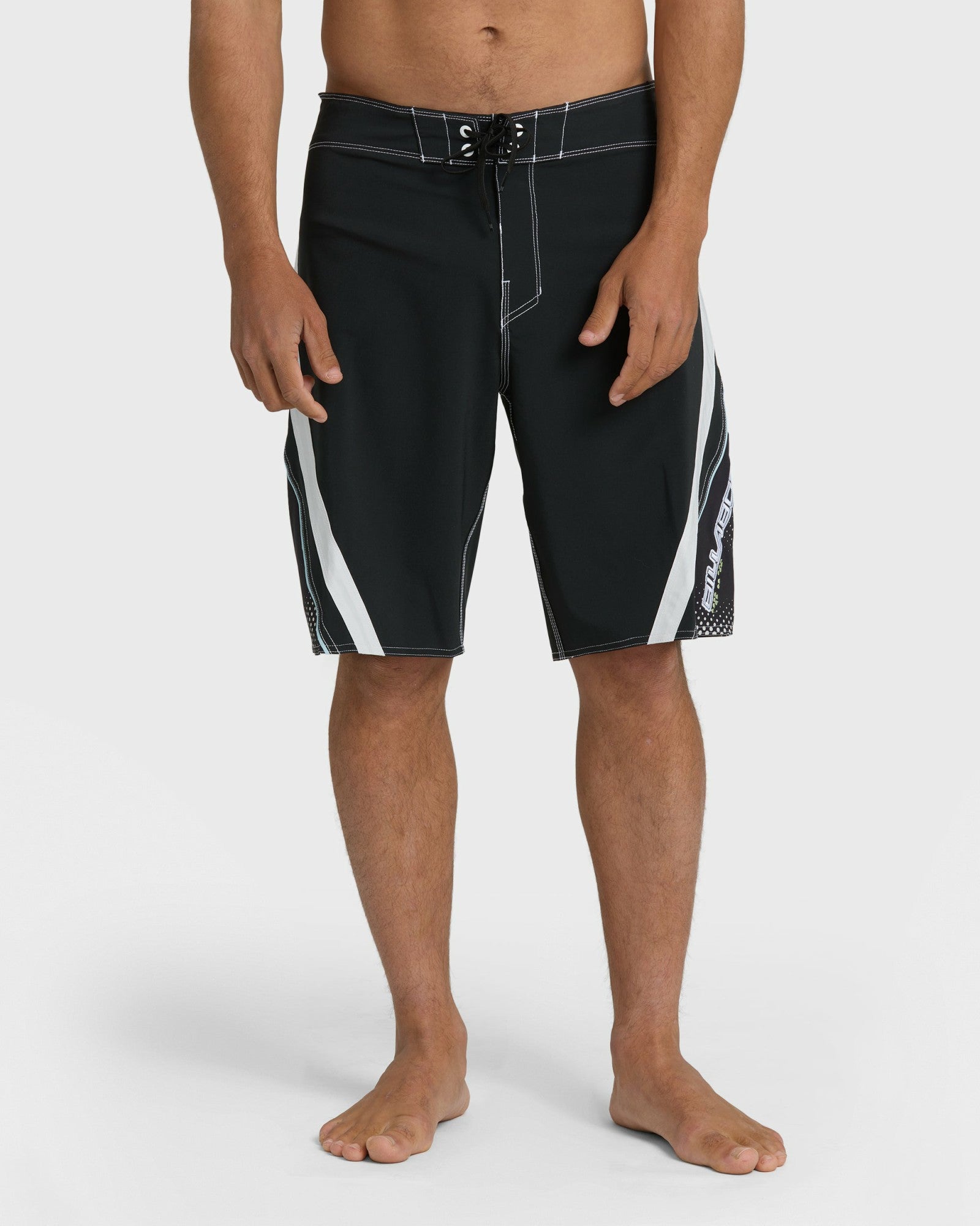 Billabong Men's Fluid 2k Pro 21\" Boardshorts - Black\/White - Black