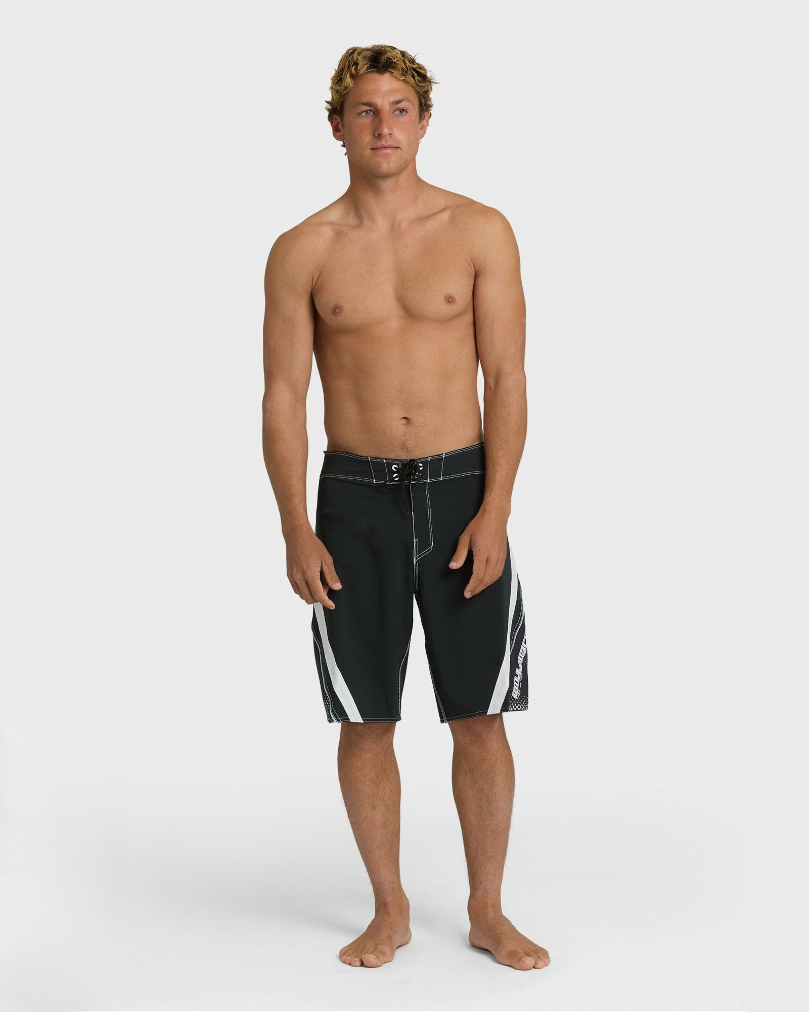 Billabong Men's Fluid 2k Pro 21\" Boardshorts - Black\/White - Black