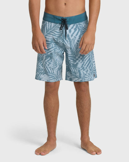 Billabong Men's Sundays Airlite 19\" Boardshorts - Dark Denim Multi - Dark Denim