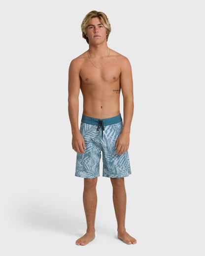 Billabong Men's Sundays Airlite 19\" Boardshorts - Dark Denim Multi - Dark Denim