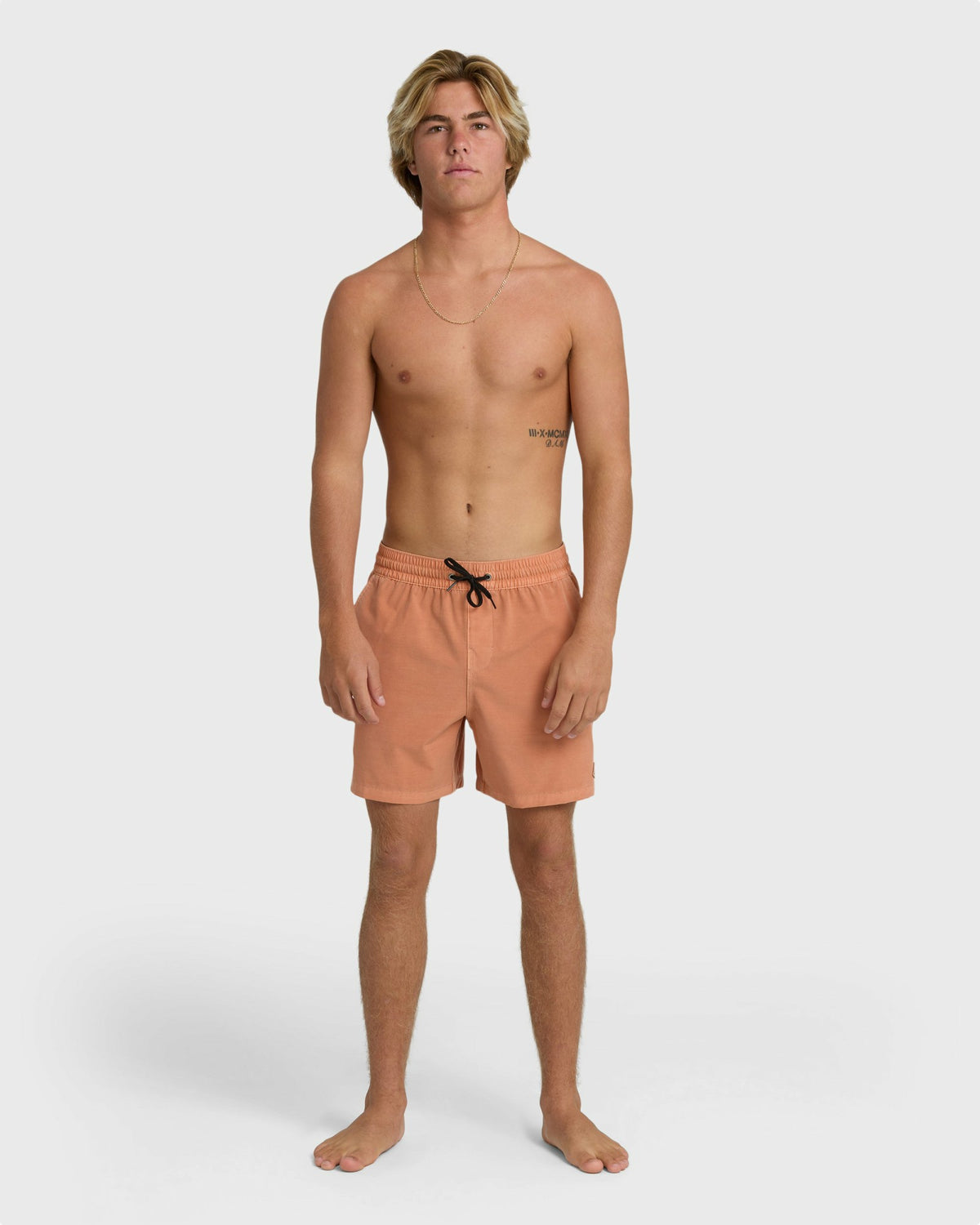 Billabong Men's Every Other Day Wave Washed Layback 16\" Trunks - Cantaloupe