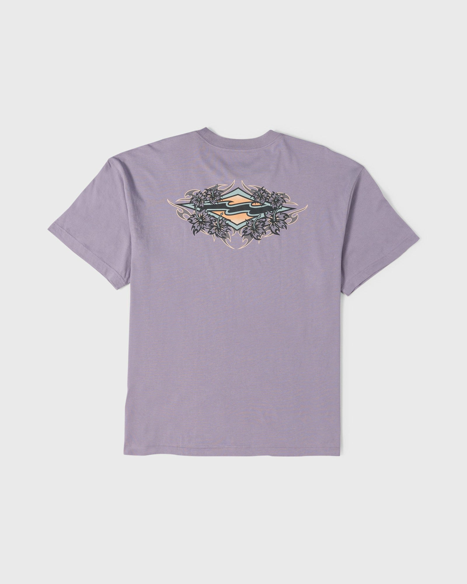 Billabong Men's Biscus OG Short Sleeve Cotton T-Shirt - Purple Ash