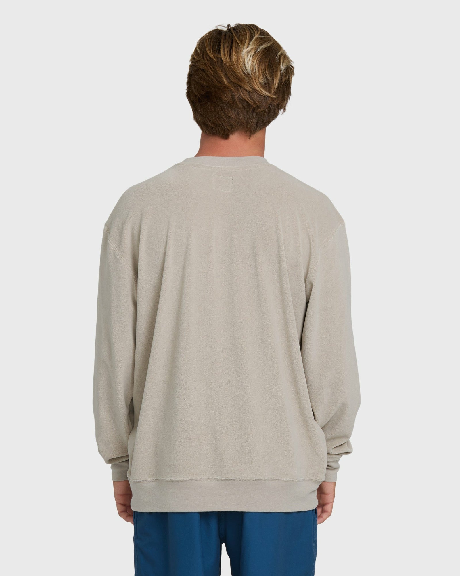 Billabong Men's Torched Crewneck Sweatshirt - Dove