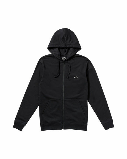 Billabong Men's All Day Zip Front Hoodie - Black