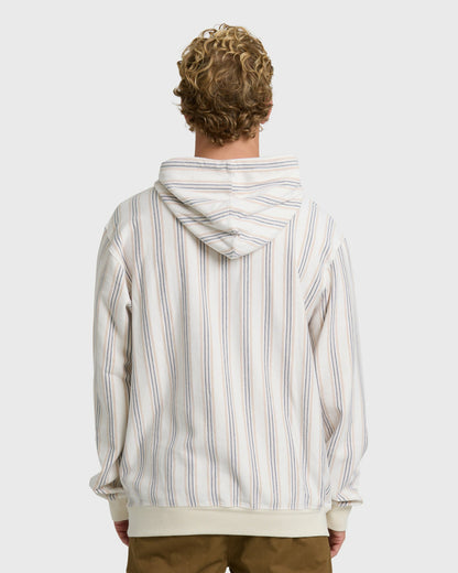 Billabong Men's Rancho Pullover YD Pullover Hoodie - Oatmeal