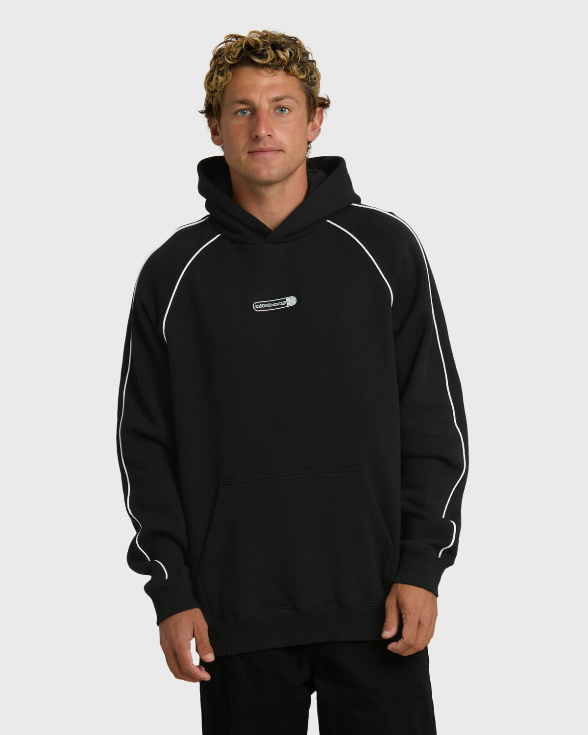 Billabong Men's Spec 73 Orbit Pop Pullover Hoodie - Black